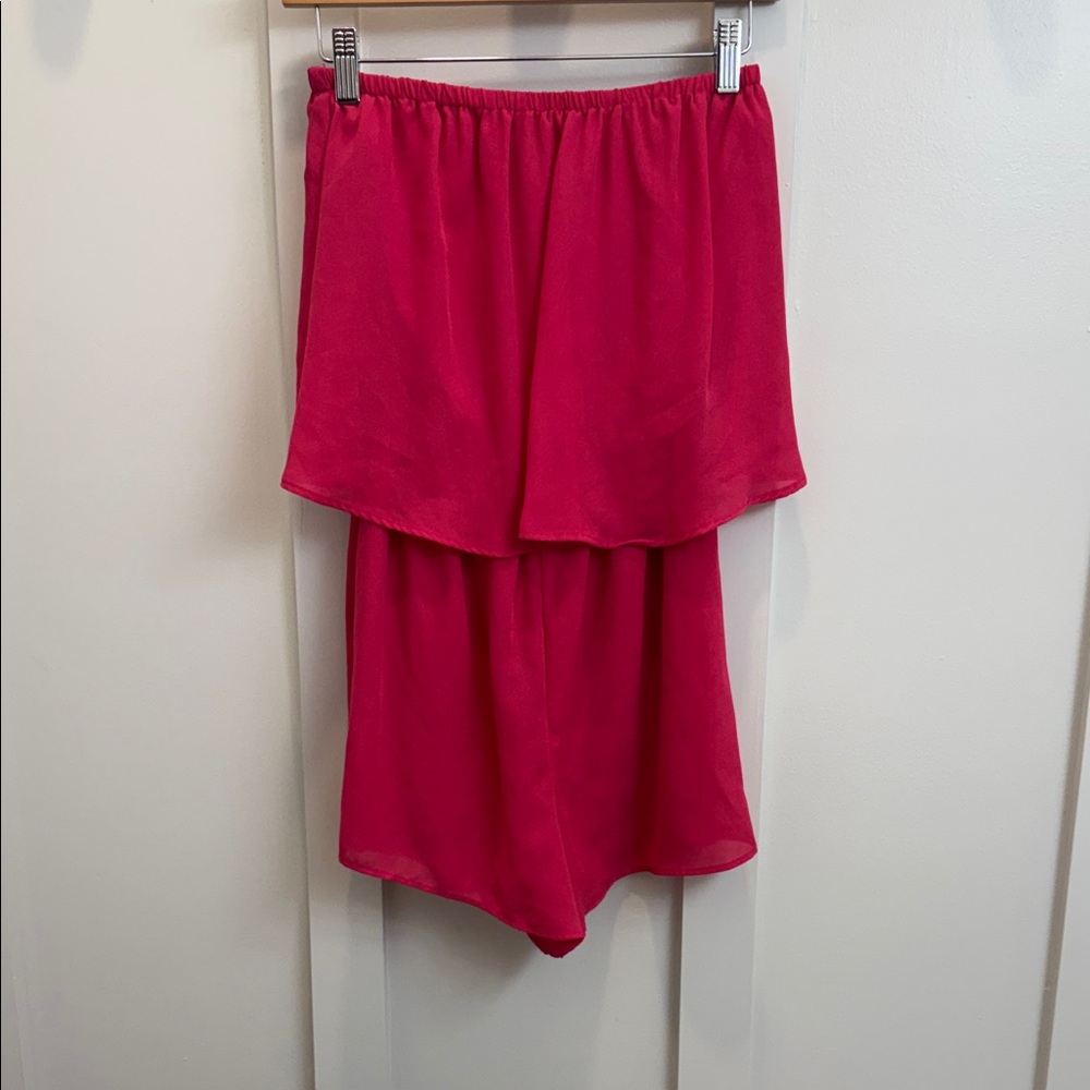 Show Me Your MuMu Vibrant Pink Romper